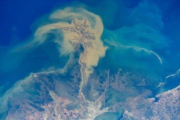 Gulf of Mexico aerial image